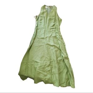 Linen/ Chiffon Dress